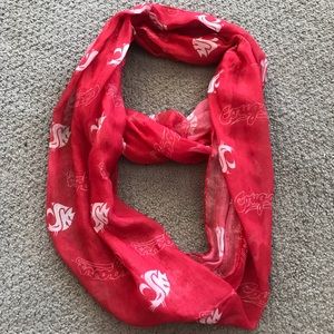 WSU infinity scarf